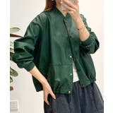 PUマットボマージャケット | aimoha | 詳細画像15