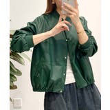 PUマットボマージャケット | aimoha | 詳細画像16