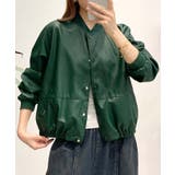 PUマットボマージャケット | aimoha | 詳細画像18