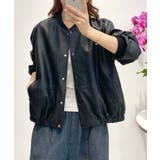 ブラック | PUマットボマージャケット | aimoha