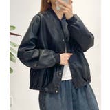 PUマットボマージャケット | aimoha | 詳細画像24