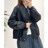 PUマットボマージャケット | aimoha | 詳細画像29