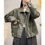 クラシックカラーデザインPUレザージャケット | aimoha  | 詳細画像7 