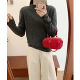 ダークグレー | ベーシックカラーニットセーター【AW】 | aimoha 