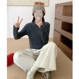 ベーシックカラーニットセーター【AW】 | aimoha  | 詳細画像1 