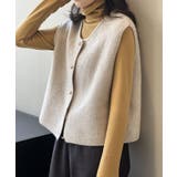 フェミニンニットベスト | aimoha | 詳細画像41