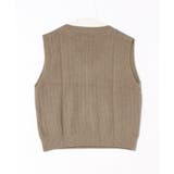 シンプルニットベスト | aimoha | 詳細画像5