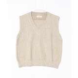 シンプルニットベスト | aimoha | 詳細画像6