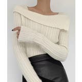 ホワイト | 韓国風レトロニット【AW】 | aimoha 