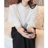 ホワイト | モックネックニット【AW】 | aimoha 