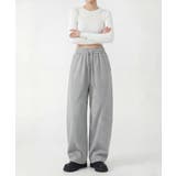 イージーワイドパンツ スウェットパンツ ドロスト仕様 | aimoha  | 詳細画像3 