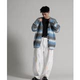 Gradient Striped Cardigan | aimoha men | 詳細画像7 