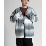 Gradient Striped Cardigan | aimoha men | 詳細画像10 
