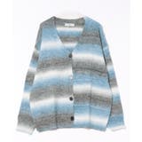 Gradient Striped Cardigan | aimoha men | 詳細画像6 
