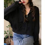 在庫限り シンプルショートパーカー 韓国ファッション | aimoha  | 詳細画像9 