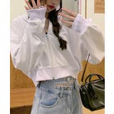 在庫限り シンプルショートパーカー 韓国ファッション | aimoha  | 詳細画像19 