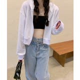 在庫限り シンプルショートパーカー 韓国ファッション | aimoha  | 詳細画像28 