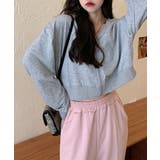 在庫限り シンプルショートパーカー 韓国ファッション | aimoha  | 詳細画像33 