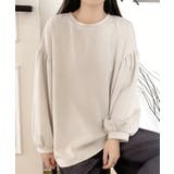 ボリュームスリーブ ソフトタッチ プルオーバー | aimoha | 詳細画像2