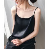 ブラック | 新作 キャミソール インナー | aimoha 