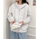 杢グレー | ジップアップパーカー | aimoha 