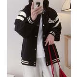 ロゴ刺繍デザインスタジャン | aimoha | 詳細画像20