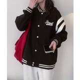 ロゴ刺繍デザインスタジャン | aimoha | 詳細画像21