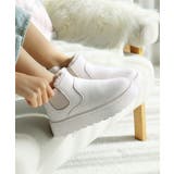 ホワイト | 【shoes365】サイドゴアスノーブーツ【AW】 | aimoha