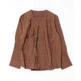 【BANICO】プリーツVネックブラウス | aimoha | 詳細画像11