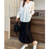 【BANICO】プリーツVネックブラウス | aimoha | 詳細画像7