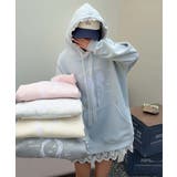 リボンプリントパーカー | aimoha  | 詳細画像24 