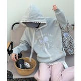 リボンプリントパーカー | aimoha  | 詳細画像21 