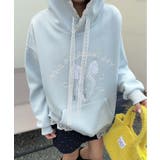 リボンプリントパーカー | aimoha  | 詳細画像3 