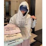 フリル付きロゴパーカーデザイン | aimoha  | 詳細画像2 