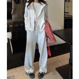 ニュアンスカラージップアップパーカー | aimoha | 詳細画像9