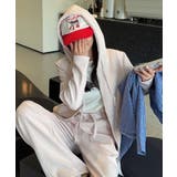 ニュアンスカラージップアップパーカー | aimoha | 詳細画像17