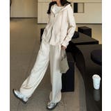 ニュアンスカラージップアップパーカー | aimoha | 詳細画像5