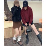 「ABC」ロゴプリントフーディー | aimoha  | 詳細画像2 