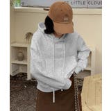 「ABC」ロゴプリントフーディー | aimoha  | 詳細画像3 