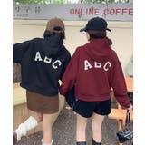 「ABC」ロゴプリントフーディー | aimoha  | 詳細画像1 