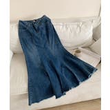 マーメイド デニム ロングスカート | aimoha  | 詳細画像8 