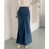 マーメイド デニム ロングスカート | aimoha  | 詳細画像6 