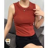 シンプルデザインタンクトップ | aimoha | 詳細画像4