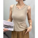 シンプルデザインタンクトップ | aimoha | 詳細画像20