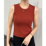 シンプルデザインタンクトップ | aimoha | 詳細画像3