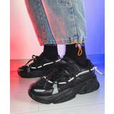 ブラック | 新作 ローカット厚底シューズ メンズ | aimoha men