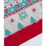 HOOK -select- 編み上げポロ襟クリスマスニット【AW】 | HOOK | 詳細画像7