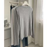 キャット刺繍ロングスリーブTシャツ | aimoha | 詳細画像9