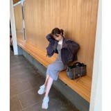 ワンピース 2トーンカラー肩開きニットロングワンピース 韓国ファッション | aimoha | 詳細画像6