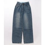 2WAYワイドデニムパンツ ワイドパンツ 韓国ファッション | aimoha  | 詳細画像15 
